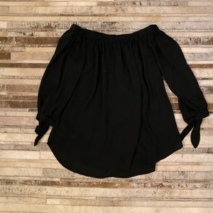 Off the Shoulder Simple Blouse